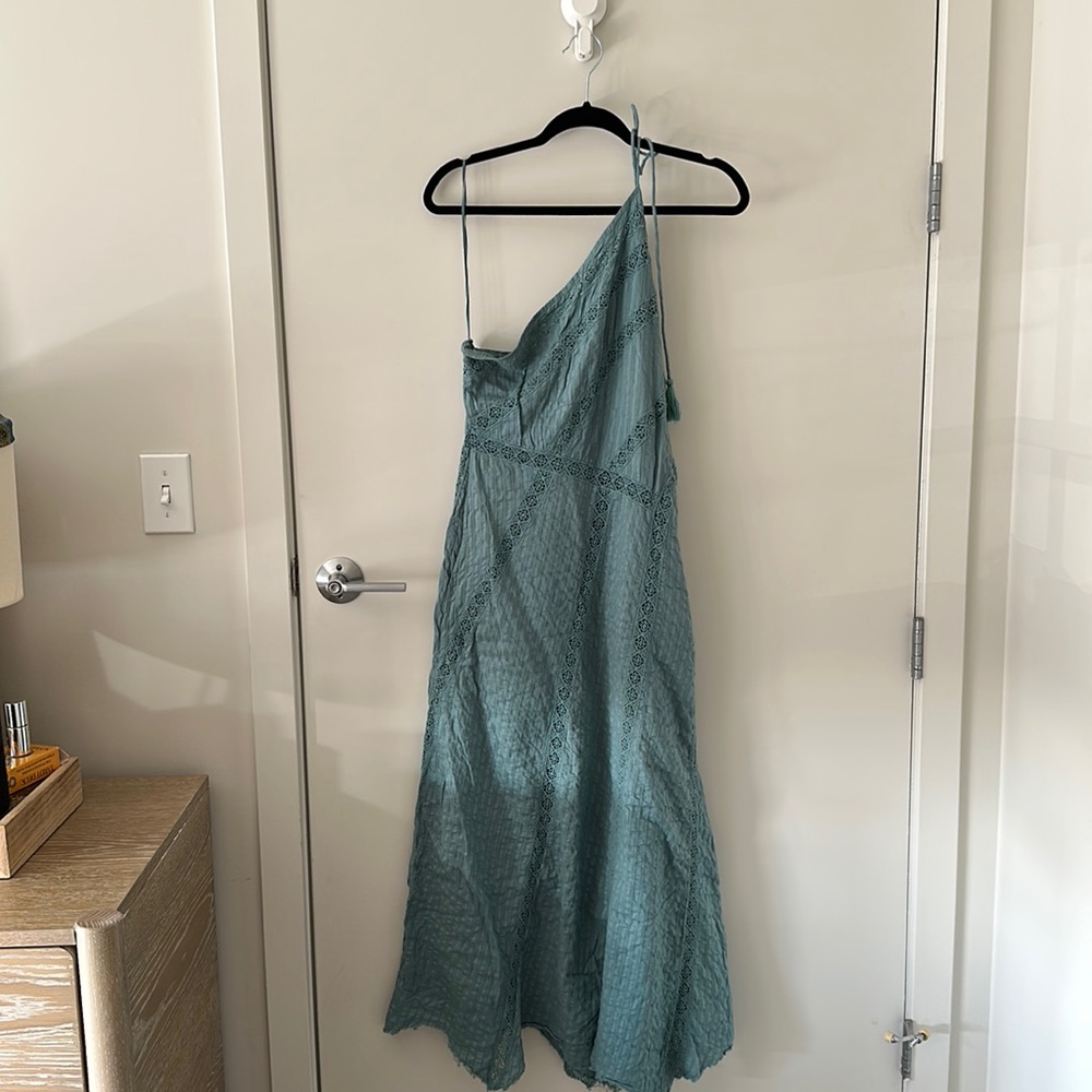 Free People Bella Maxi Dress in Blue